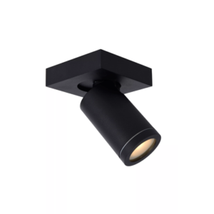 Lucide TAYLOR - Spot Badkamer - 2200K/3000K - IP44 - Zwart