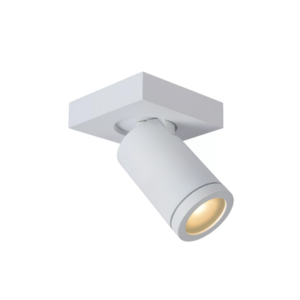 Lucide TAYLOR - Spot Badkamer - 2200K/3000K - IP44 - Wit
