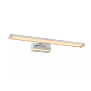 Lucide ONNO - Spiegellamp - 3000K - IP44 - Mat chroom