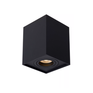 Lucide TUBE - Plafondspot - 1xGU10 - Zwart