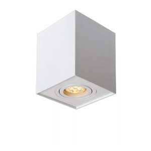 Lucide TUBE - Plafondspot - 1xGU10 - Wit