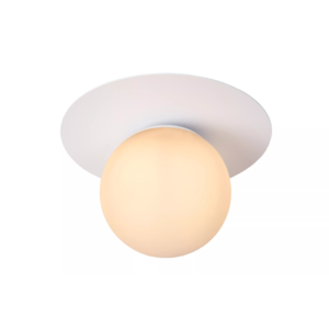 Lucide TRICIA - Plafonnière - Ø 25 cm - 1xE27 - Wit